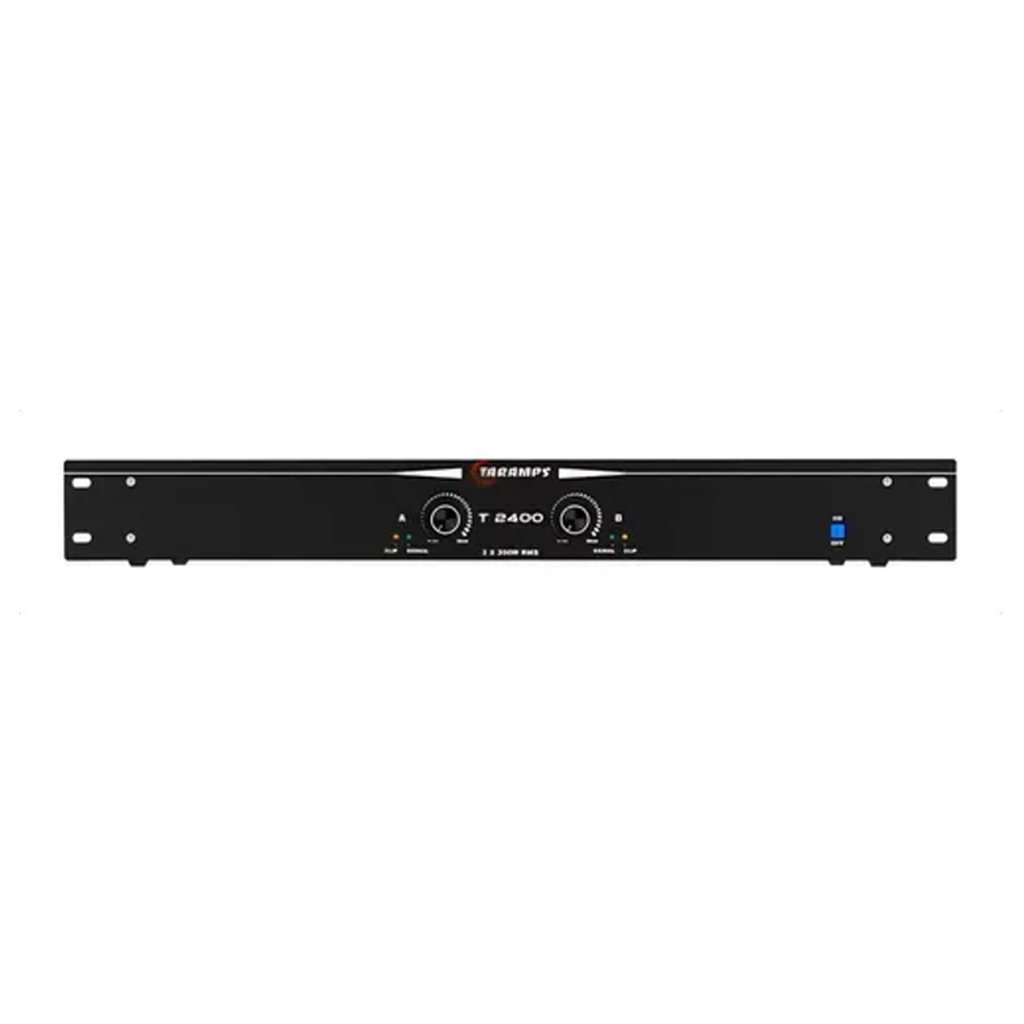 Amplificador Receiver Taramps 400w 2 Canais Caixa Som Para Ambiente