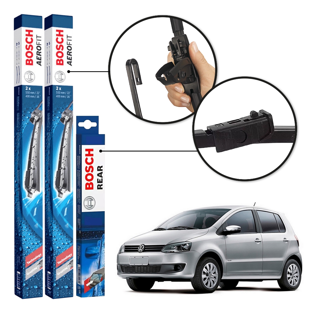 kit 3 Palhetas Dianteiras + Traseira Vw Fox 2010 a 2012 Gancho kit 3 Palhetas Dianteiras + Traseira Vw Fox 2010 a 2012 Gancho
