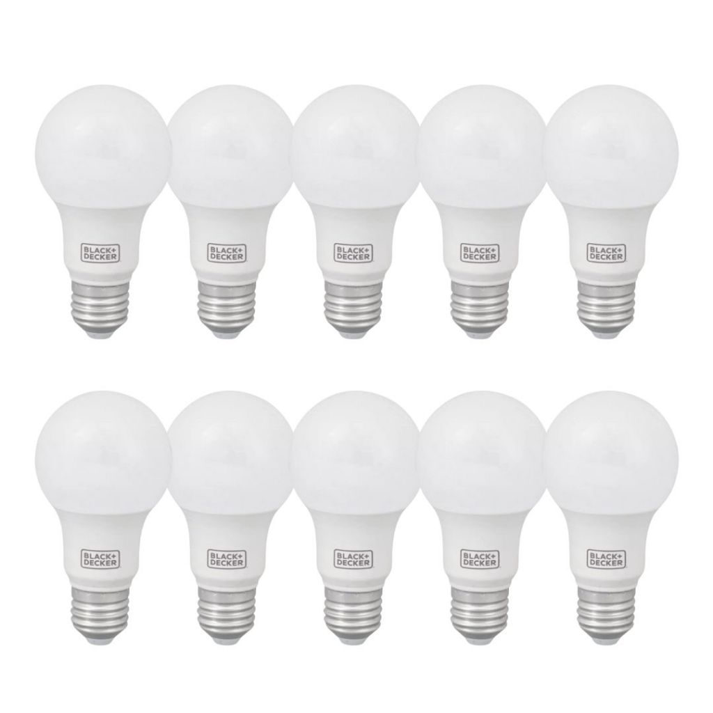Lâmpada Bulbo A60 E27 Branca 9W, 11W ou 15W Black Decker Lâmpada Bulbo A60 E27 Branca 9W, 11W ou 15W Black Decker