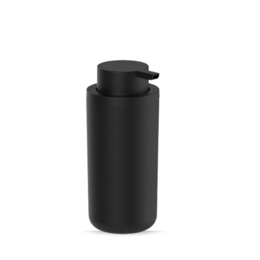 Porta Sabonete Líquido Dispenser de Parede 500ml  Multiuso Preto