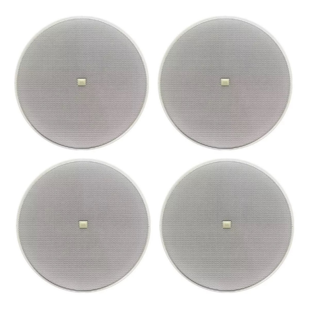Kit 4 Arandelas JBL 6CO3R+ 6″ 140w Redonda Embutir Teto Gesso Caixa Som Ambiente Selenium Kit 4 Arandelas JBL 6CO3R+ 6″ 140w Redonda Embutir Teto Gesso Caixa Som Ambiente Selenium
