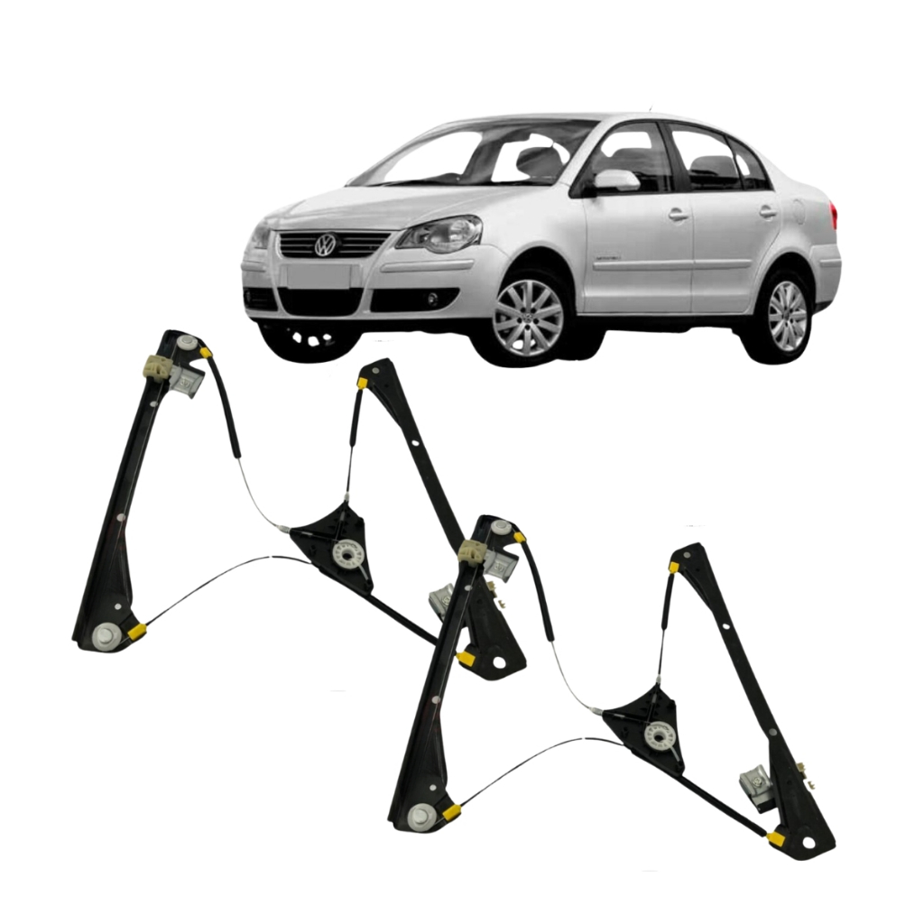Par Máquina De Vidro Polo Elétrica Portas Dianteiras Par Máquina De Vidro Polo Elétrica Portas Dianteiras