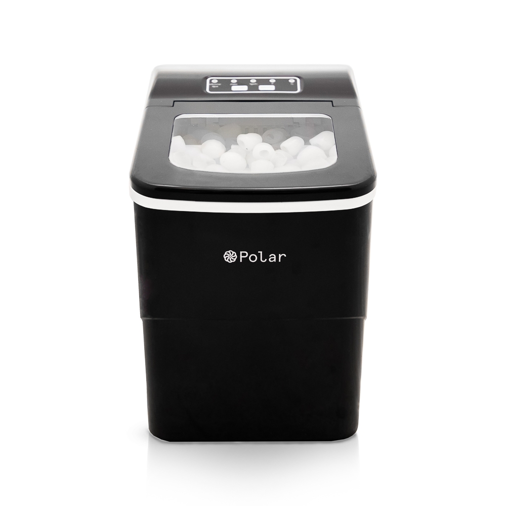 Máquina De Gelo Polar – Ice Maker – Preta – 15kg dia Máquina De Gelo Polar – Ice Maker – Preta – 15kg dia