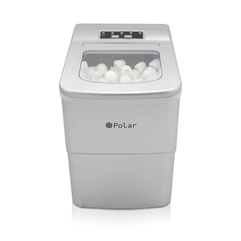 Máquina De Gelo Polar – Ice Maker – Prata – 15kg dia Máquina De Gelo Polar – Ice Maker – Prata – 15kg dia