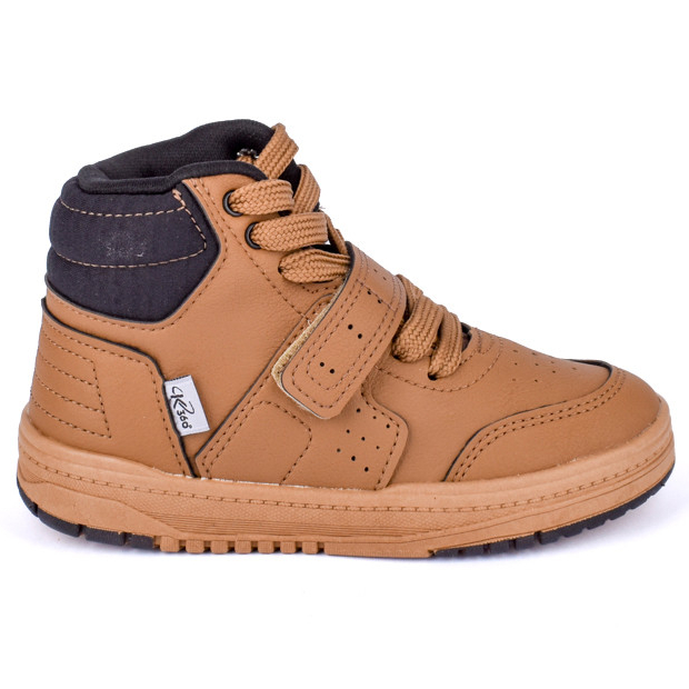 Tênis Infantil K360 Cano Alto Estilo Caramelo Botinha Menino Confortável Casual Moderno Tênis Infantil K360 Cano Alto Estilo Caramelo Botinha Menino Confortável Casual Moderno