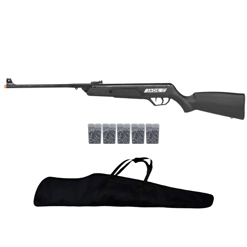 Carabina de Pressão New Jade 4.5mm – CBC + Acessórios Carabina de Pressão New Jade 4.5mm – CBC + Acessórios