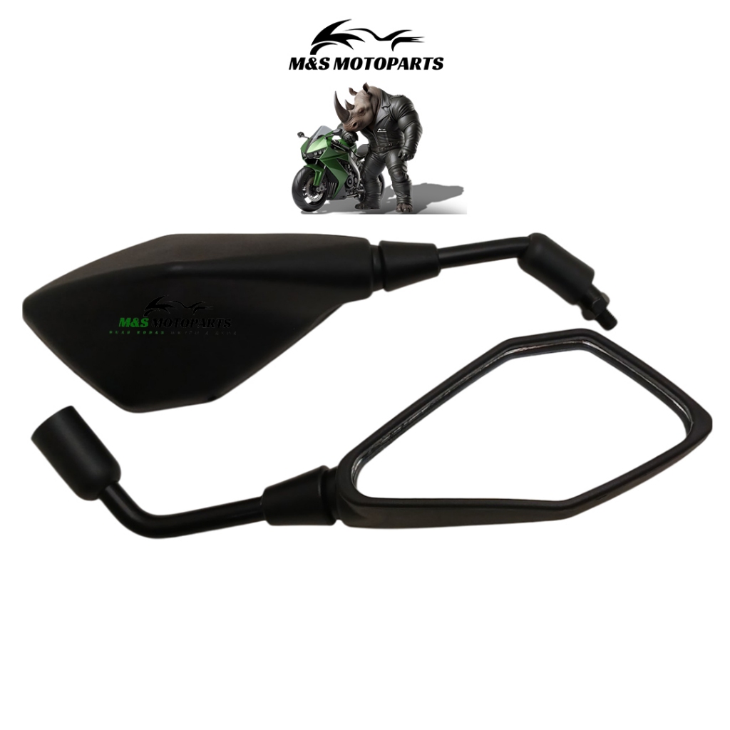 Retrovisor Modelo Kawasaki Z400 Fixo Esportivo Rosca Yamaha Retrovisor Modelo Kawasaki Z400 Fixo Esportivo Rosca Yamaha