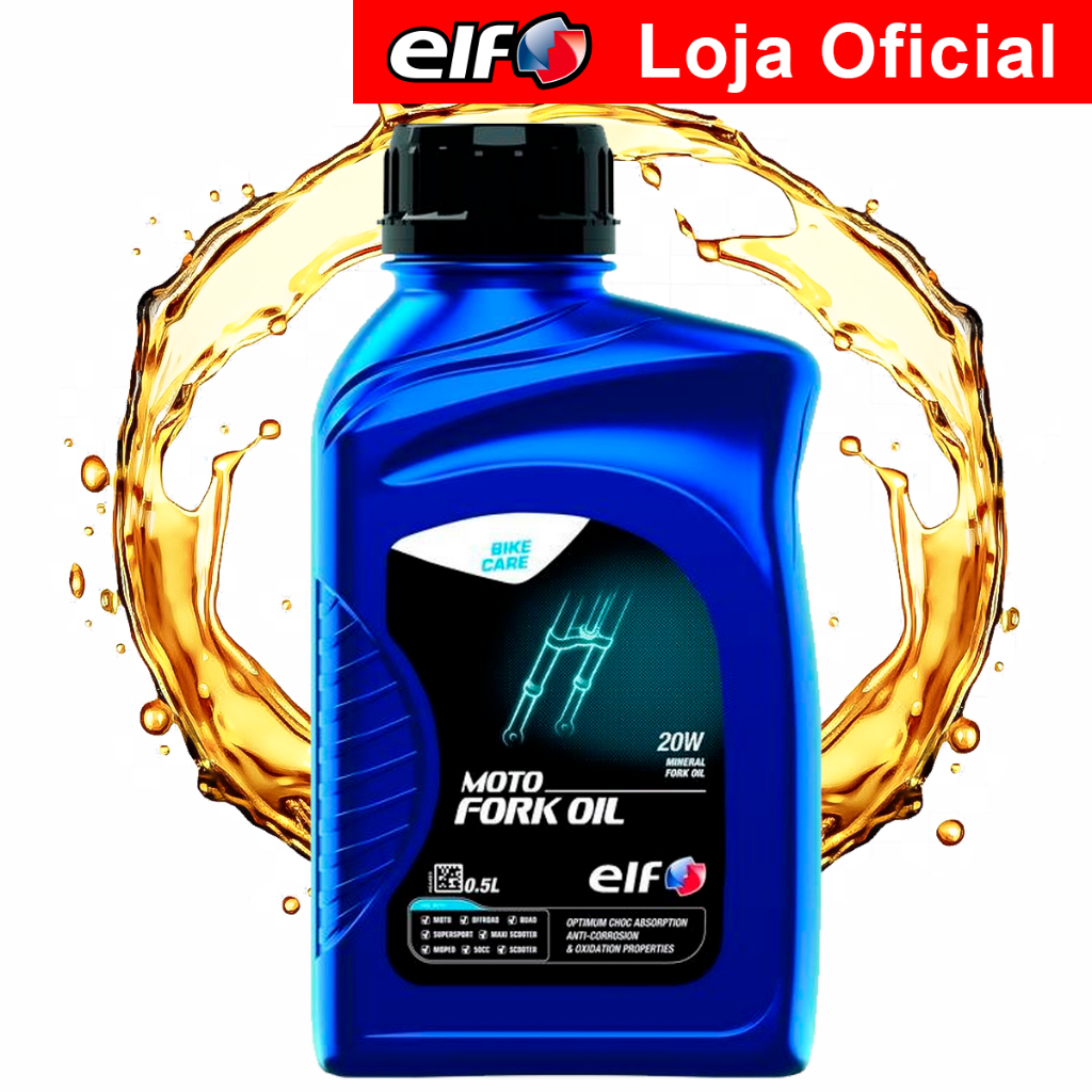 Óleo De Bengala 20w Elf Moto Fork Oil 500ml Óleo De Bengala 20w Elf Moto Fork Oil 500ml