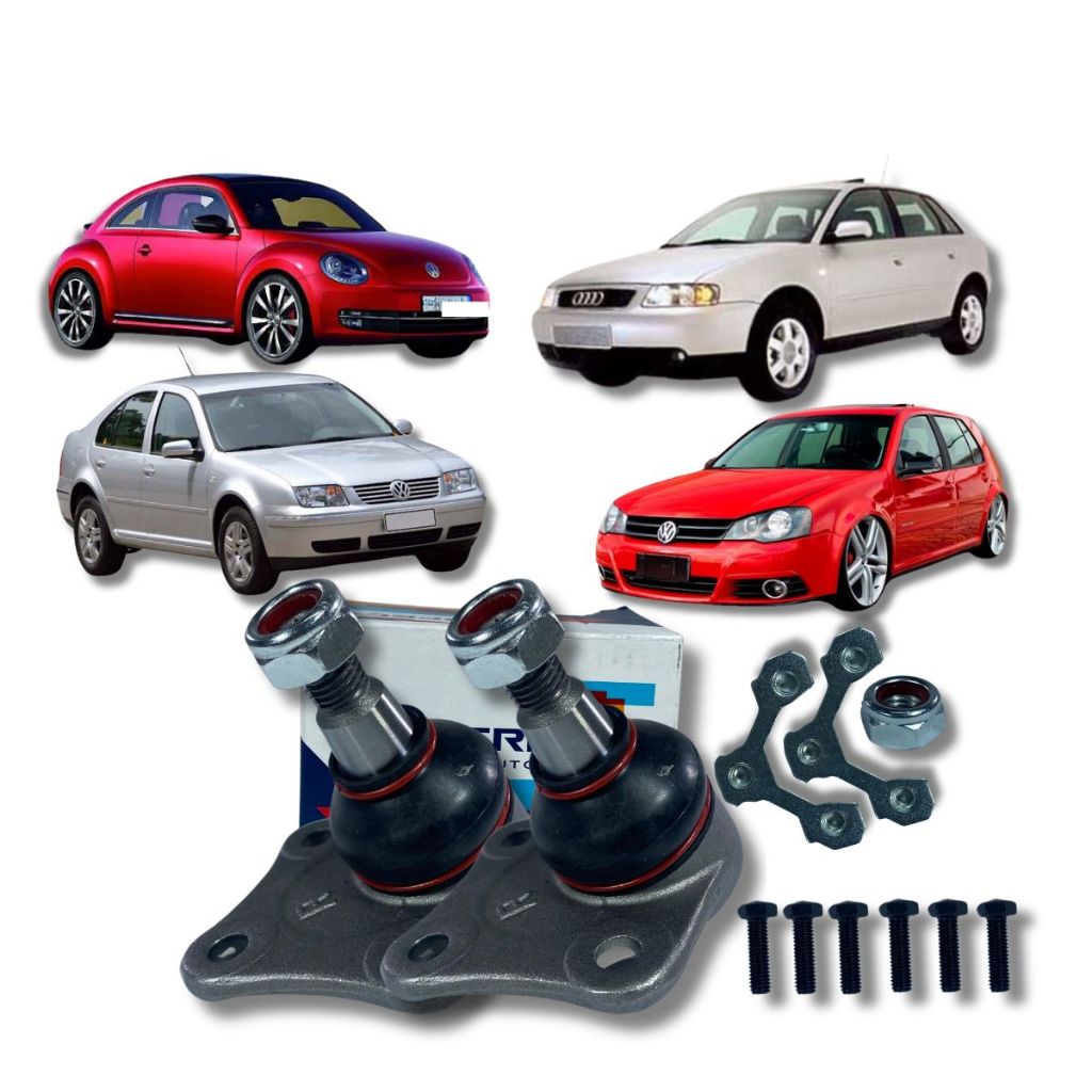 Kit Pivô Bandeja Direito Esquerdo A3 Bora Golf New Beetle Kit Pivô Bandeja Direito Esquerdo A3 Bora Golf New Beetle