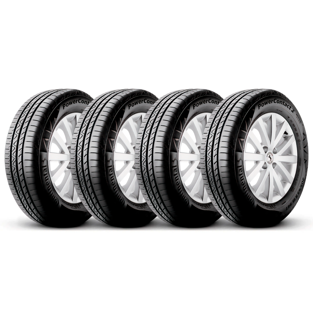 Kit 4 Pneus 185/60R14 PowerContact 2 82H Continental Aro 14 Kit 4 Pneus 185/60R14 PowerContact 2 82H Continental Aro 14