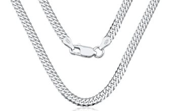 Corrente Grumet Dupla 70cm 5mm Prata 925 -  vendido por Aqua Jóias | Prata 925 | Ouro 18k