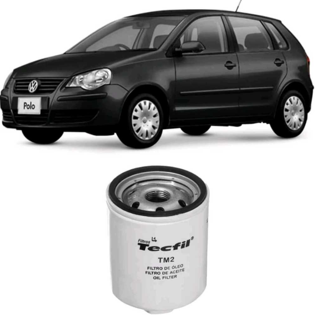 Filtro Óleo Volkswagen Polo 97 a 2014 Tecfil TM2