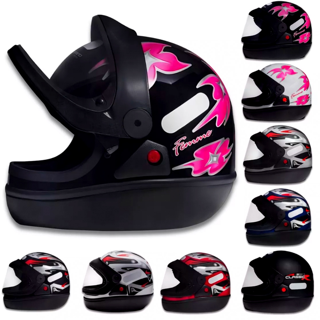 Capacete Taurus San Marino Original Todas as Cores Selo Inmetro Capacete Taurus San Marino Original Todas as Cores Selo Inmetro