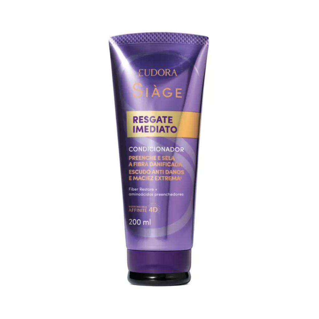Condicionador Eudora Siàge Resgate Imediato Com 200ml
