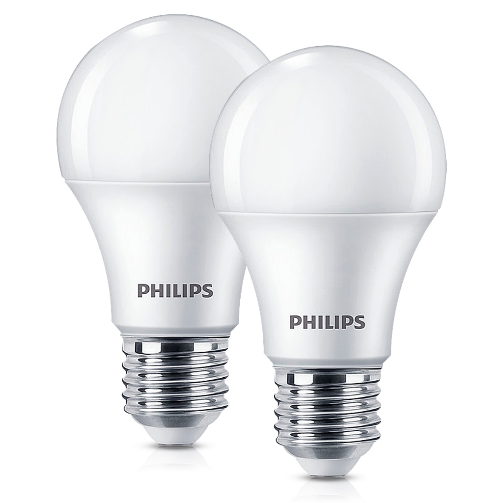 Kit 2 Lampadas Led Bulbo A55 9w Bivolt E27 3000K Philips Kit 2 Lampadas Led Bulbo A55 9w Bivolt E27 3000K Philips
