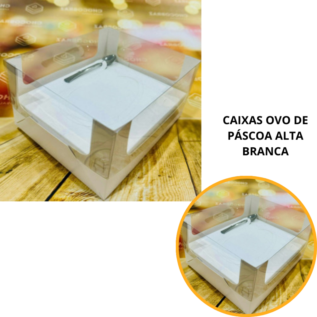 5~25 CAIXAS OVO DE PÁSCOA AJUSTÁVEL ALTA BRANCA 150/250G ID4591 (PÁSCOA IDEIA 2024) 5~25 CAIXAS OVO DE PÁSCOA AJUSTÁVEL ALTA BRANCA 150/250G ID4591 (PÁSCOA IDEIA 2024)