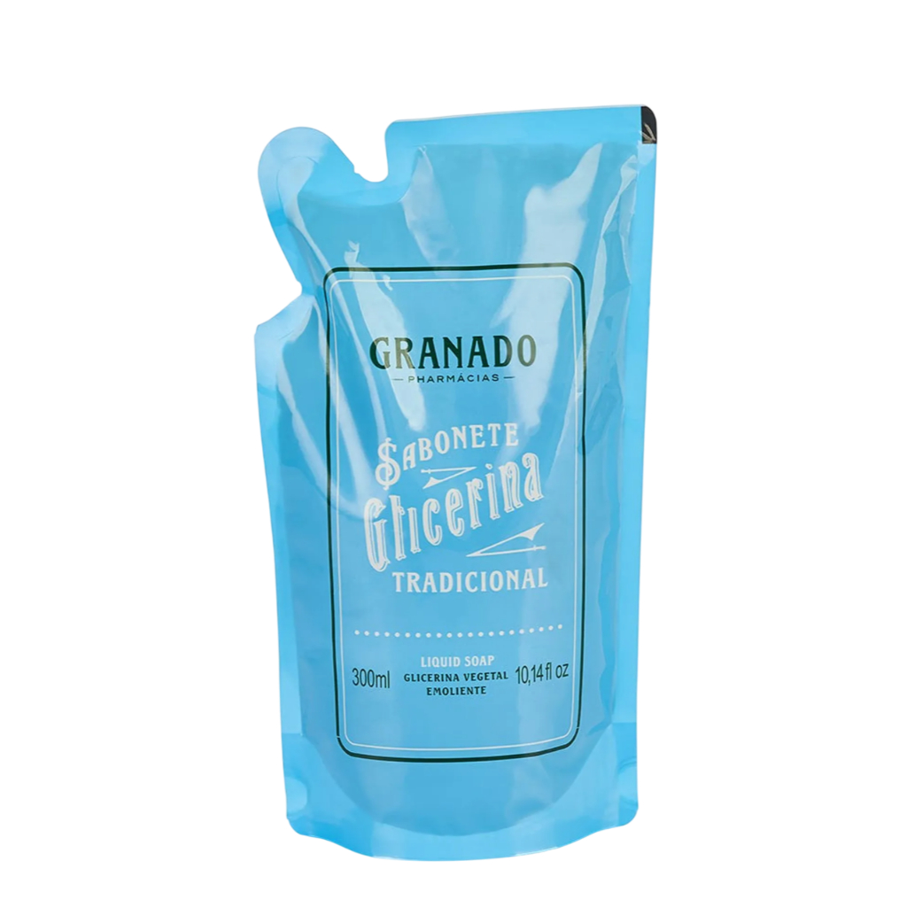 Sabonete Granado Glicerina Tradicional Refil 300ml Sabonete Granado Glicerina Tradicional Refil 300ml