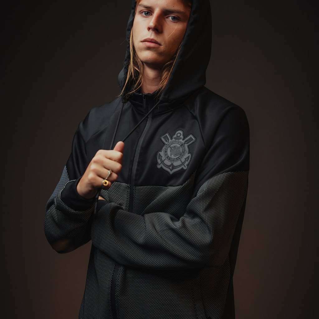 Jaqueta Corinthians Rajada Masculina Oficial Jaqueta Corinthians Rajada Masculina Oficial