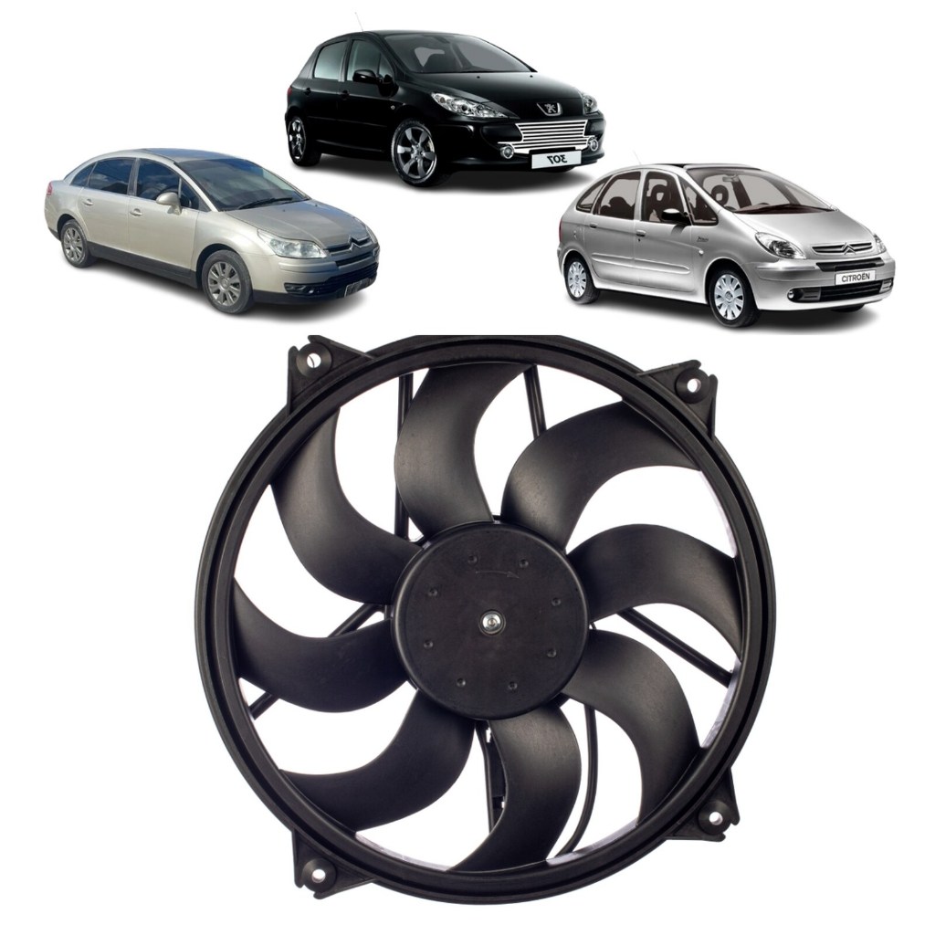 ELETROVENTILADOR/VENTOINHA CITROEN C4 PALLAS 2.0 2007/2013 ELETROVENTILADOR/VENTOINHA CITROEN C4 PALLAS 2.0 2007/2013