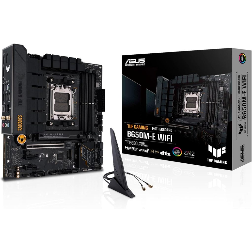 Placa Mae Asus AMD (AM5) DDR5 MICRO ATX – B650M-E WIFI Placa Mae Asus AMD (AM5) DDR5 MICRO ATX – B650M-E WIFI