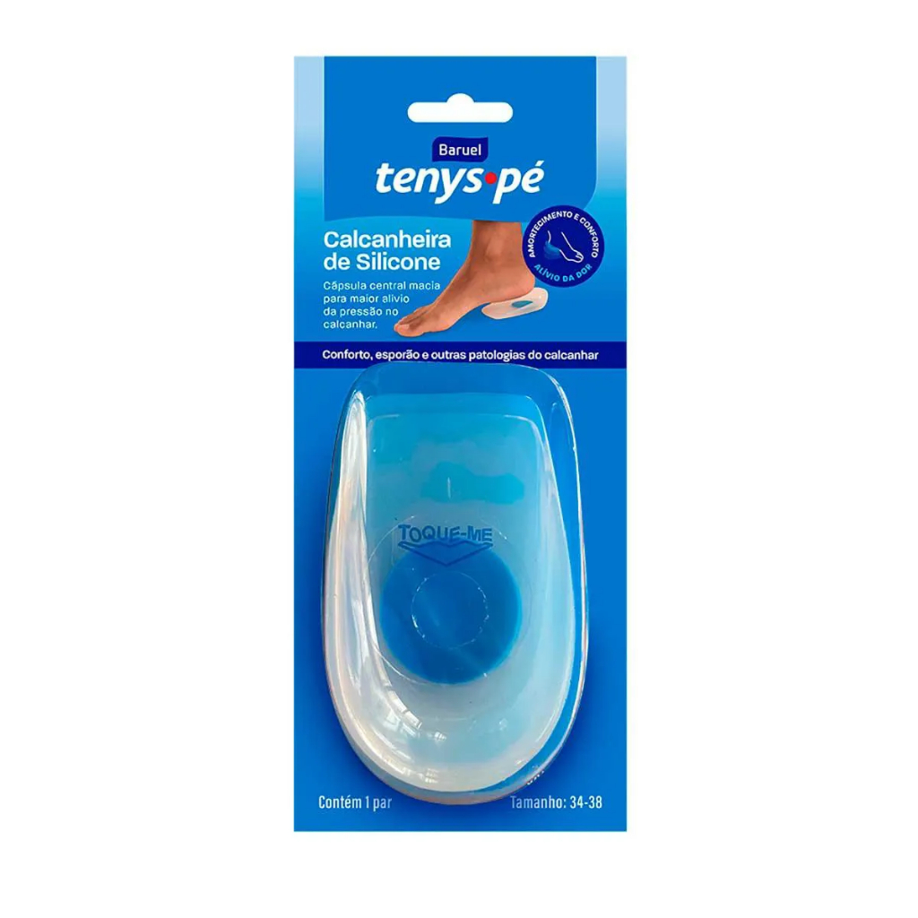 Tenys Pe Baruel Calcanheira de Silicone 34 ao 38 Tenys Pe Baruel Calcanheira de Silicone 34 ao 38