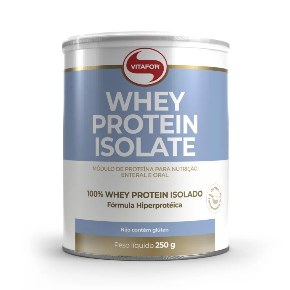 Módulo de Proteína Whey Isolate 250g Vitafor Módulo de Proteína Whey Isolate 250g Vitafor