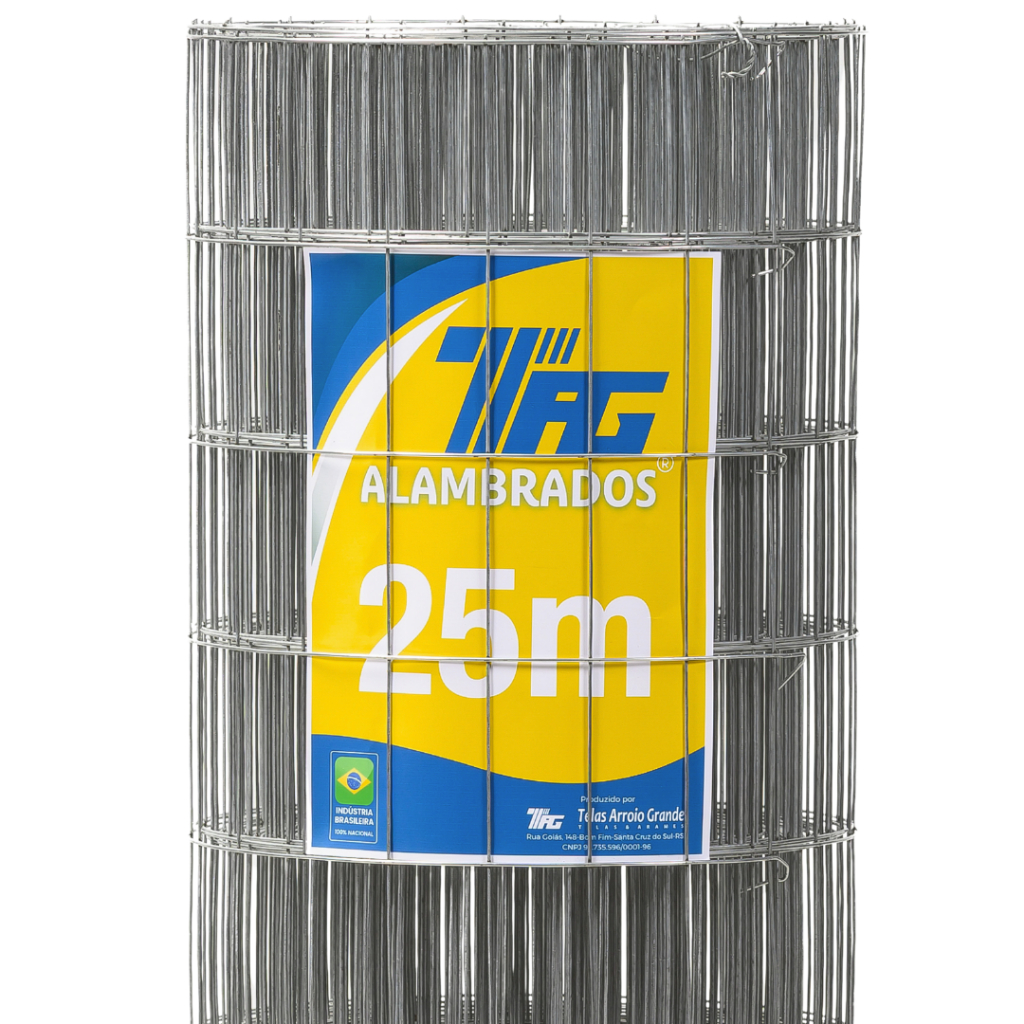 TELA SOLDADA TAG MALHA 5x10cm FIO 1,90mm RL 25X2,0m TELA SOLDADA TAG MALHA 5x10cm FIO 1,90mm RL 25X2,0m