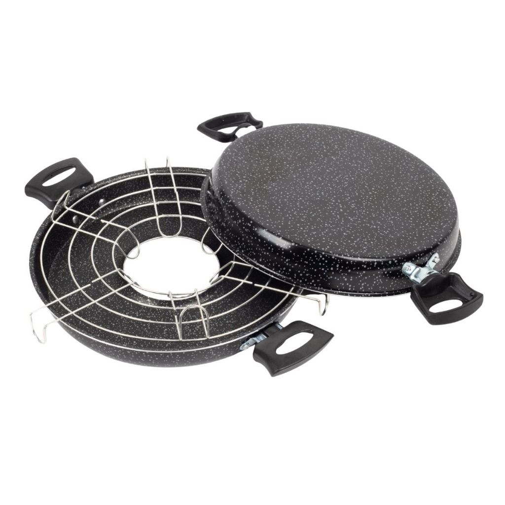 Churrasqueira De Fogão Antiaderente 25Cm Preto Nacional Churrasqueira De Fogão Antiaderente 25Cm Preto Nacional