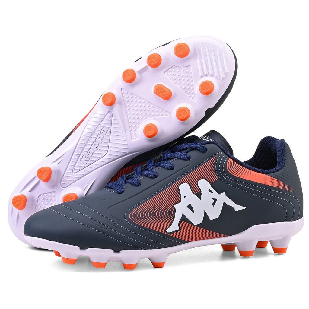Chuteira Kappa Napoli Masculina Original Campo Marinho Laranja Confortável Macia Chuteira Kappa Napoli Masculina Original Campo Marinho Laranja Confortável Macia