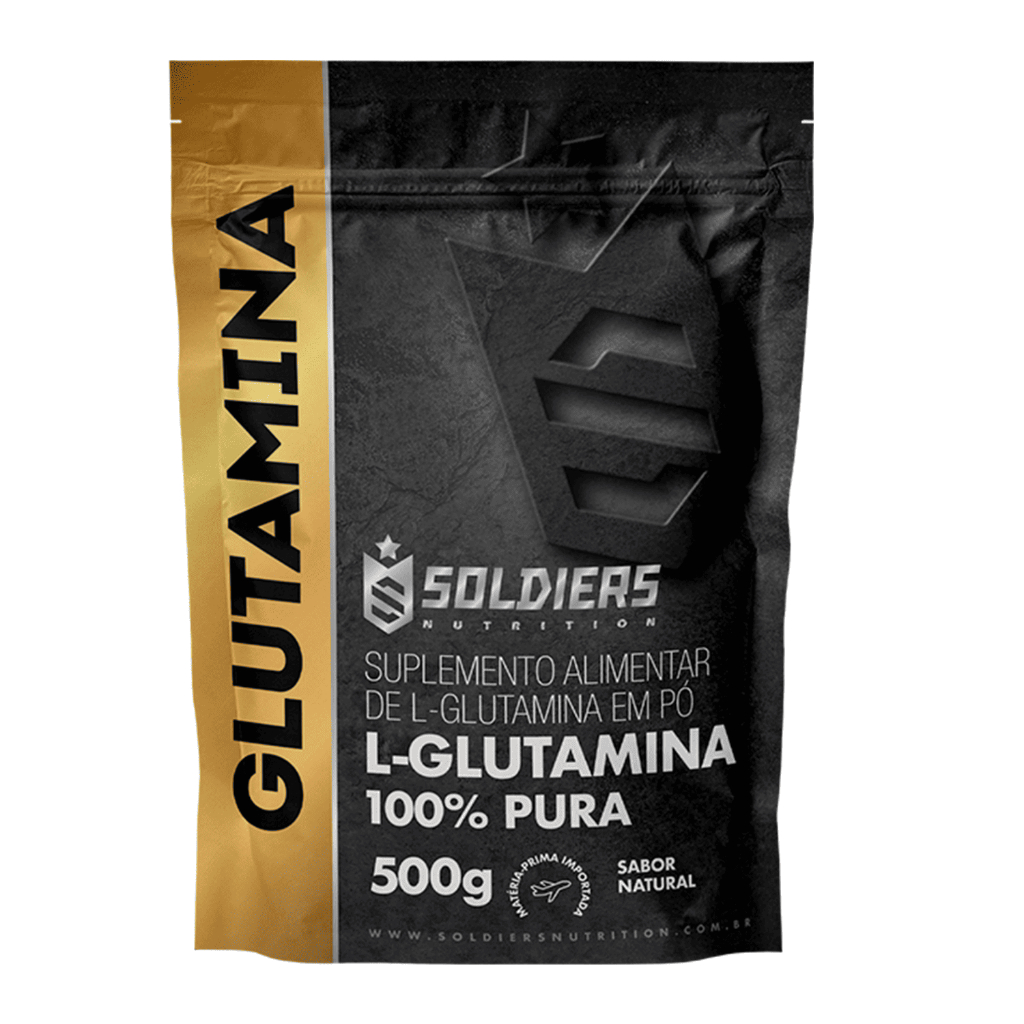L-Glutamina 500g 100% Pura Importada Soldiers Nutrition Aminoácido Suplemento Nutricional Recuperação Muscular L-Glutamina 500g 100% Pura Importada Soldiers Nutrition Aminoácido Suplemento Nutricional Recuperação Muscular