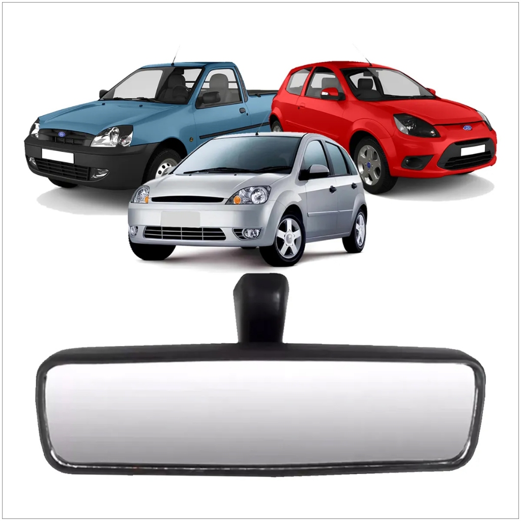 Retrovisor Interno Ka Fiesta 2002 a 2015 Courier 97 a 2015 Preto Retrovisor Interno Ka Fiesta 2002 a 2015 Courier 97 a 2015 Preto