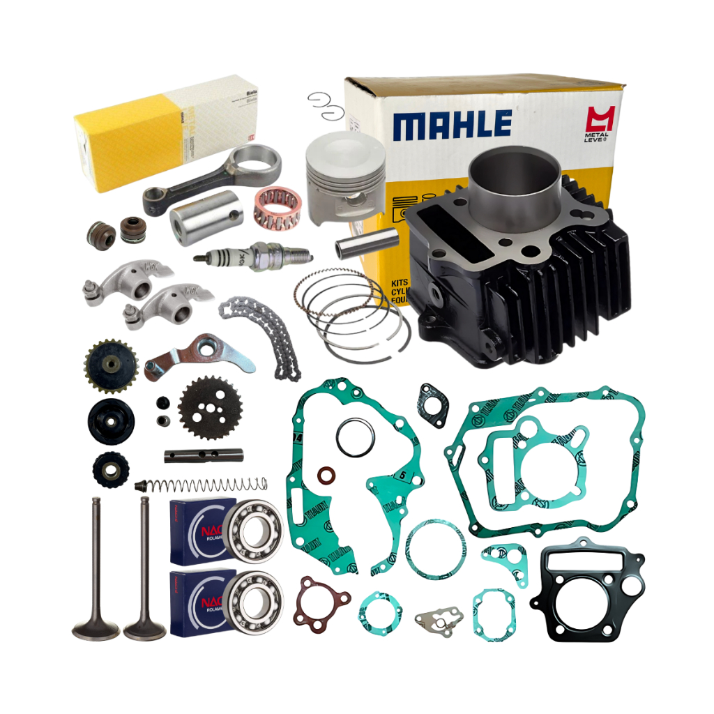 Kit Cilindro Motor Biz 100 Pop 100 Até 2012 Biela Rolamento Kit Cilindro Motor Biz 100 Pop 100 Até 2012 Biela Rolamento