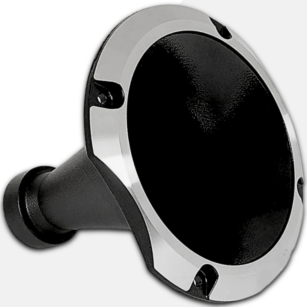 Corneta Hl 1125 Aba Lisa Corneta Rosca 1 Polegada Preto Cone Para Driver Corneta Hl 1125 Aba Lisa Corneta Rosca 1 Polegada Preto Cone Para Driver