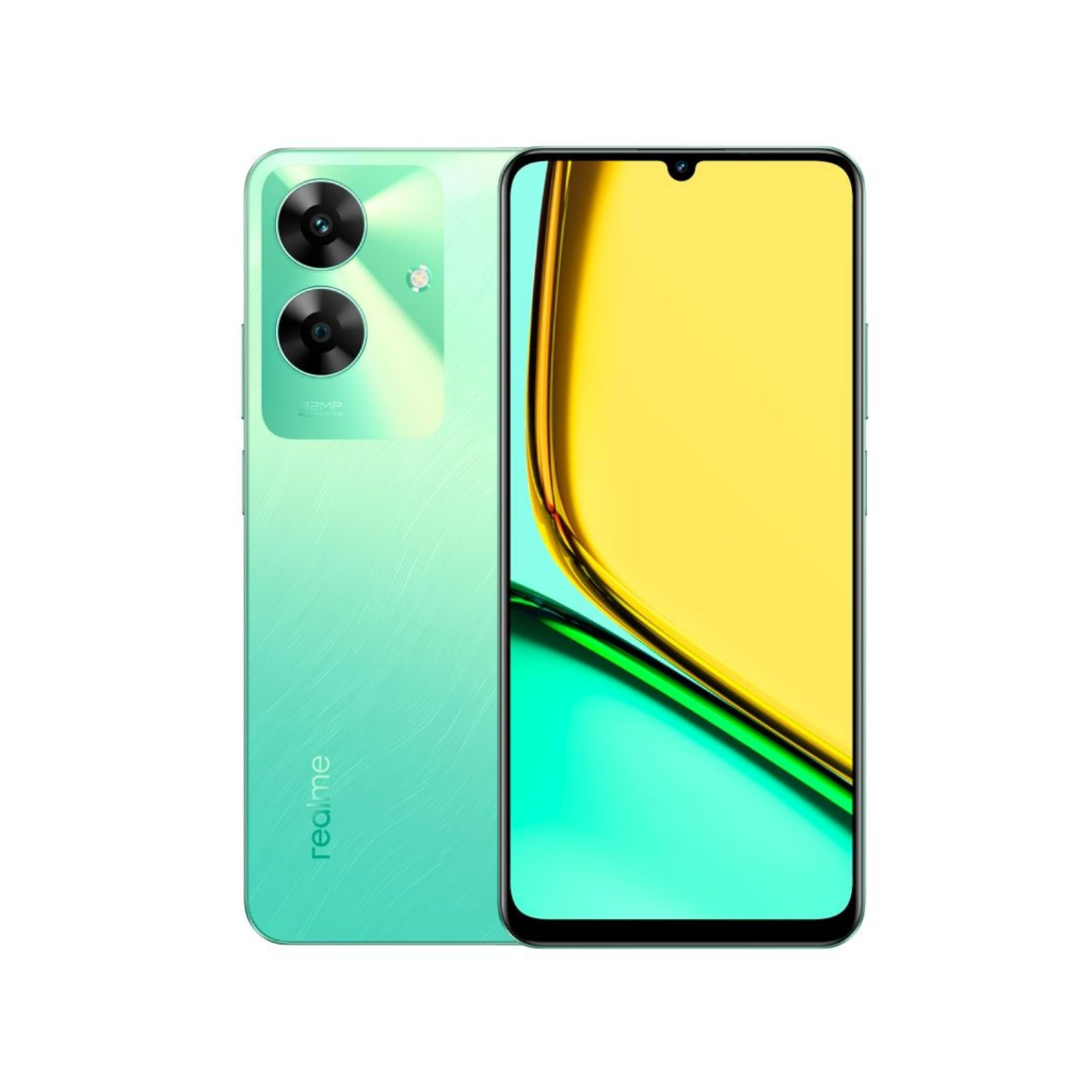 Smartphone Realme Note 60S 256GB, 4G LTE, 4GB RAM, Câmera 32MP, Dual SIM, Tela 6.74″ – Verde Smartphone Realme Note 60S 256GB, 4G LTE, 4GB RAM, Câmera 32MP, Dual SIM, Tela 6.74″ – Verde