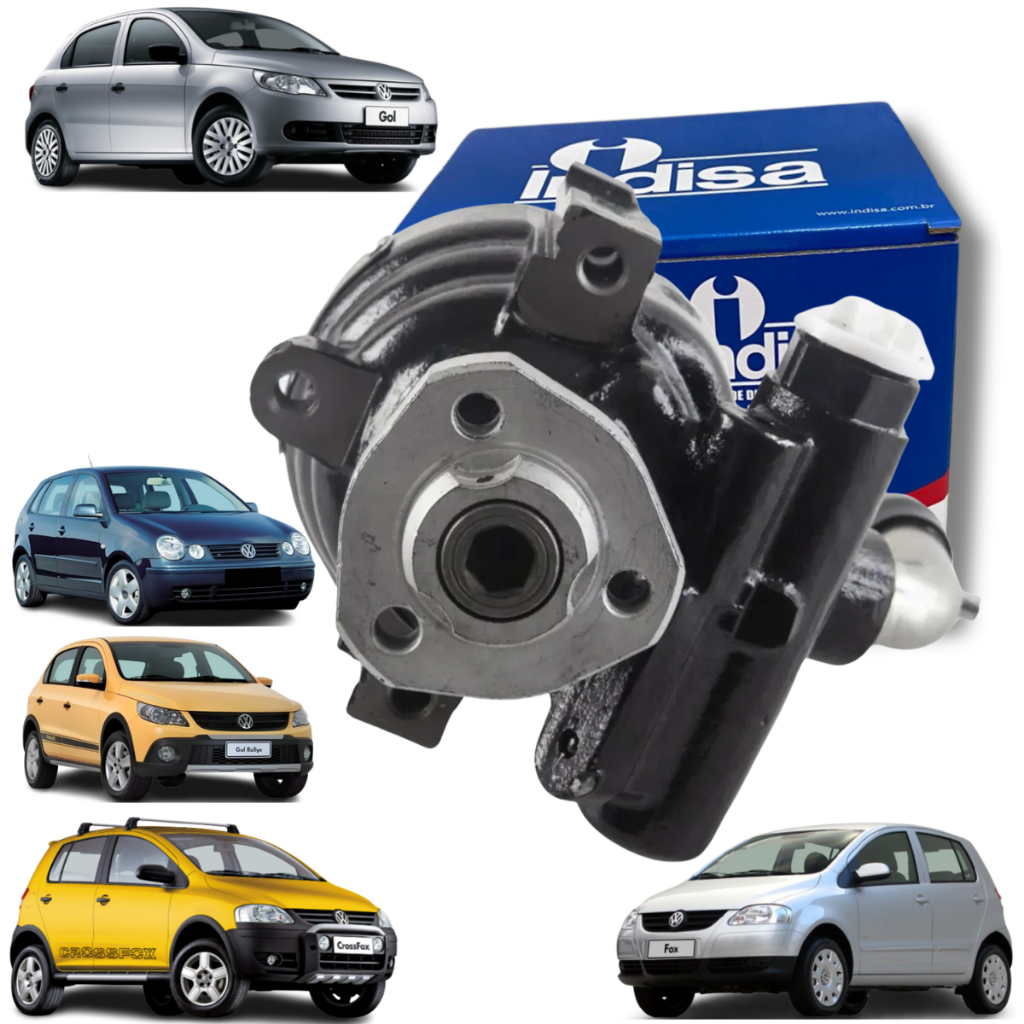 Bomba Direção Hidráulica Para VW Specefox Fox Gol G5 G6 Saveiro G5 1.0 1.6 2009 Em Diante Original Indisa Bomba Direção Hidráulica Para VW Specefox Fox Gol G5 G6 Saveiro G5 1.0 1.6 2009 Em Diante Original Indisa