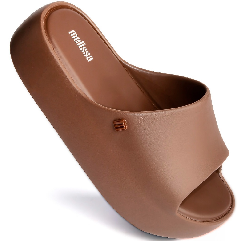 Melissa Free Platform Chinelo Slide Original 35859 Bronze Melissa Free Platform Chinelo Slide Original 35859 Bronze
