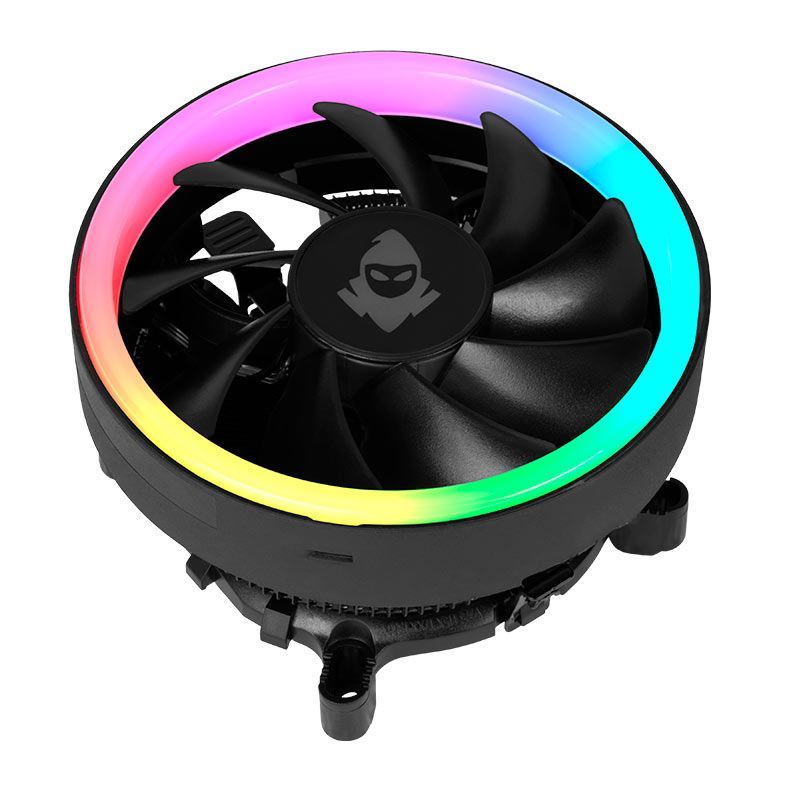 Cooler Para Processador Mancer Vortex Rainbow RGB, MCR-VOR-01 Cooler Para Processador Mancer Vortex Rainbow RGB, MCR-VOR-01