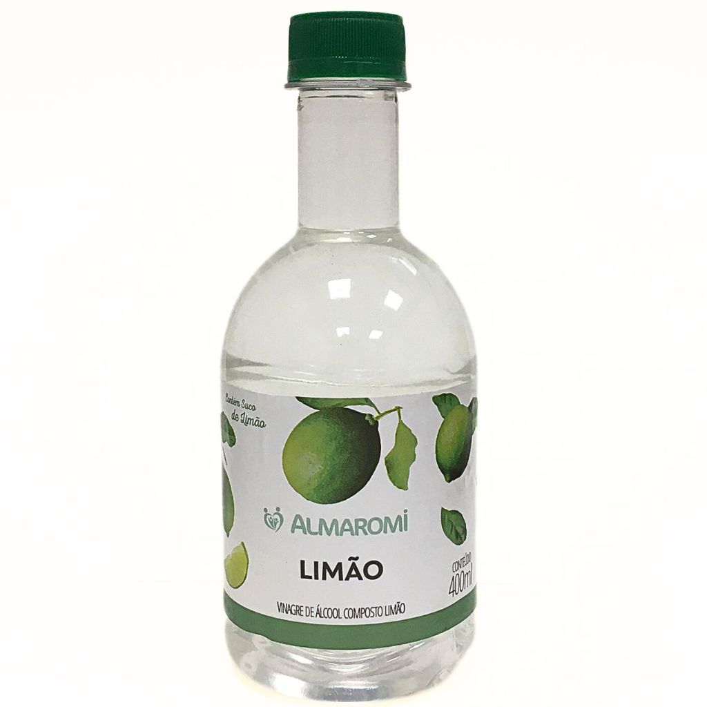 Vinagre com Composto de Limão 400ml Almaromi Vinagre com Composto de Limão 400ml Almaromi