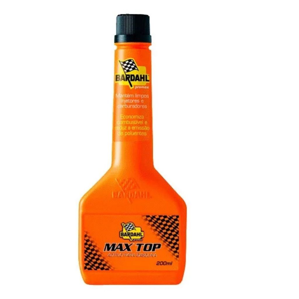 Aditivo Combustível Gasolina Bardahl Max Top 200ml Veículos Cor Laranja Aditivo Combustível Gasolina Bardahl Max Top 200ml Veículos Cor Laranja