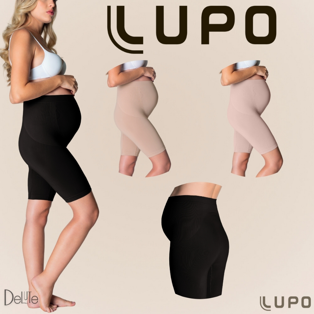 Bermuda Alta Loba Boxer Gravida Gestante Sem Costura Gravidez Lupo Calcinha Bermuda Alta Loba Boxer Gravida Gestante Sem Costura Gravidez Lupo Calcinha