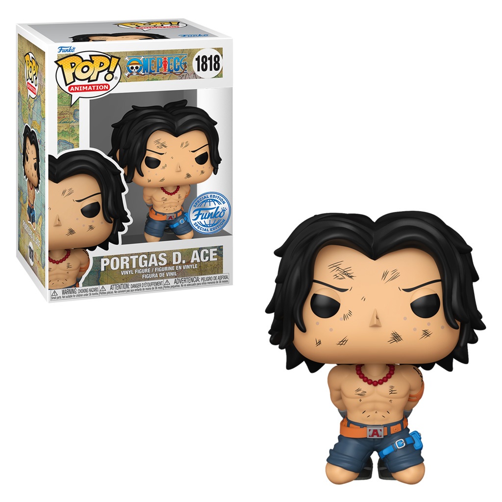 FUNKO POP ANIMATION ONE PIECE EXCLUSIVE – PORTGAS D.ACE 1818 (C/ACRILICO) NOVO ORIGINAL FUNKO POP ANIMATION ONE PIECE EXCLUSIVE – PORTGAS D.ACE 1818 (C/ACRILICO) NOVO ORIGINAL