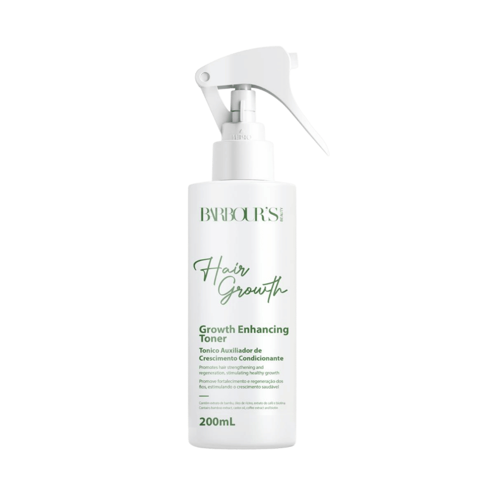 Tônico de crescimento Hair Growth Barbour’s Beauty 200ml Condicionador spray capilar Fortalecedor Tônico de crescimento Hair Growth Barbour’s Beauty 200ml Condicionador spray capilar Fortalecedor