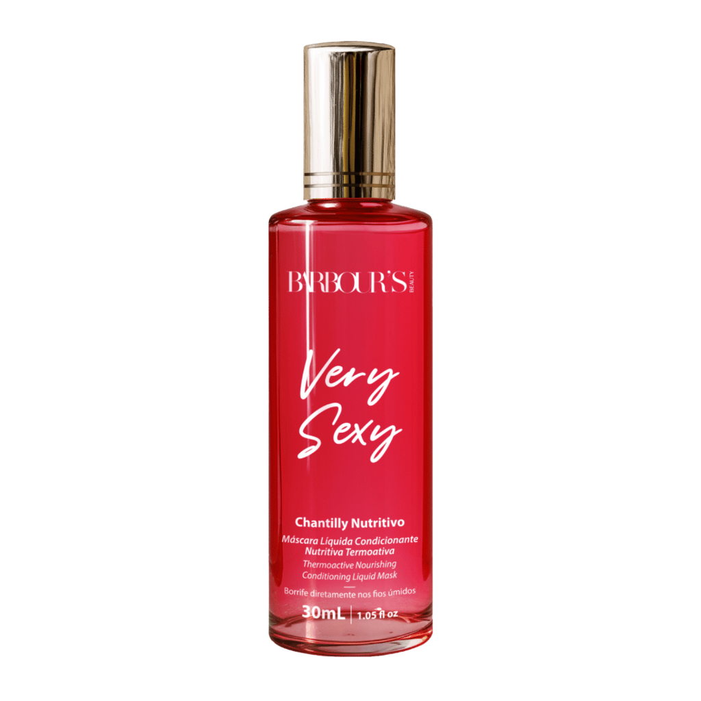 Máscara Liquida Very Sexy Barbour’s Beauty 30ml Chantilly Nutritivo e Termoativo Hidratação Profunda Máscara Liquida Very Sexy Barbour’s Beauty 30ml Chantilly Nutritivo e Termoativo Hidratação Profunda