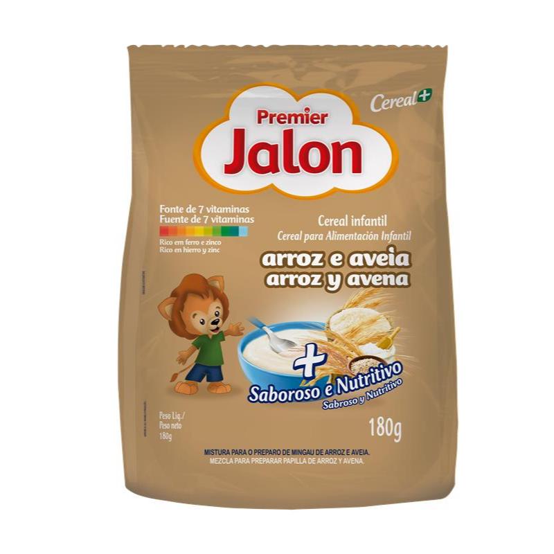 Mingau de Arroz e Aveia Premier Jalon | Vitalon – Sachê 180g Mingau de Arroz e Aveia Premier Jalon | Vitalon – Sachê 180g