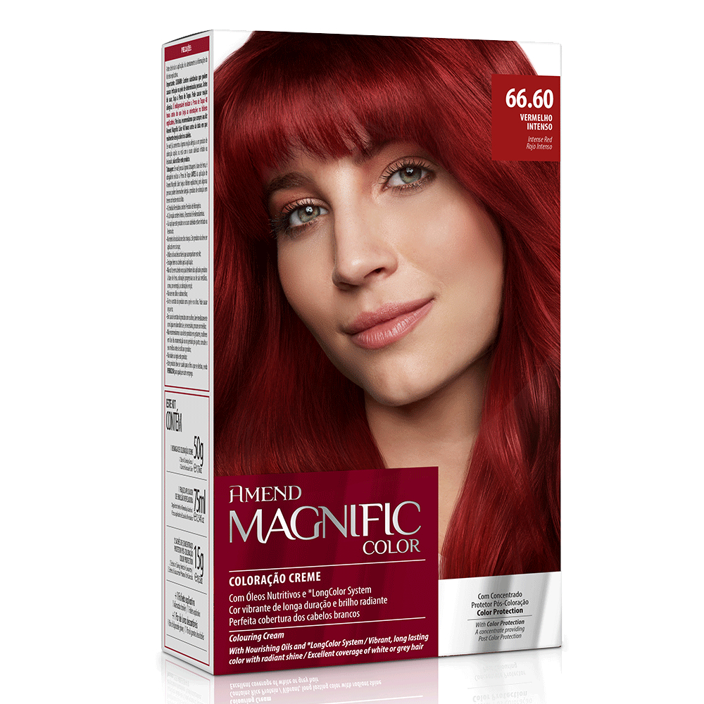 Amend Coloração Magnific Color 66.60 Vermelho Intenso Amend Coloração Magnific Color 66.60 Vermelho Intenso