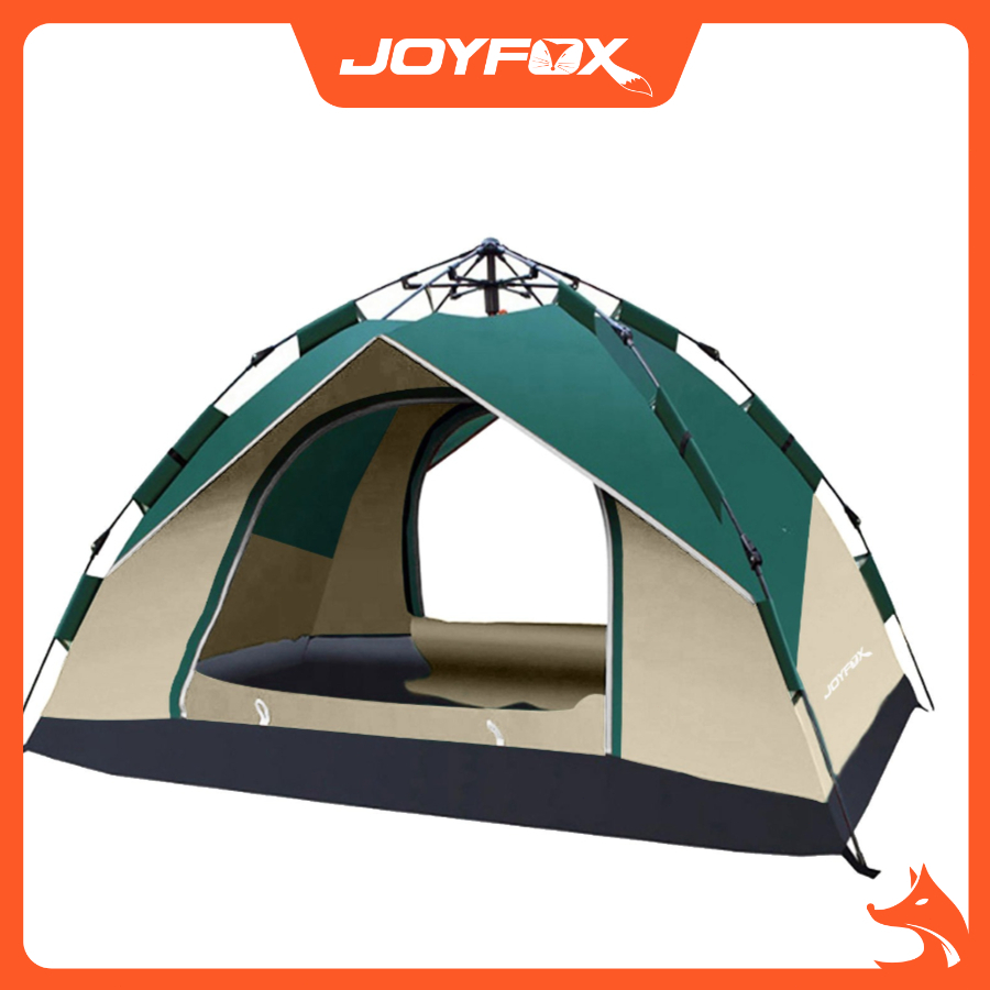 JOYFOX Barraca Camping Acampamento 4/5 Pessoas Implantação rápida JOYFOX Barraca Camping Acampamento 4/5 Pessoas Implantação rápida
