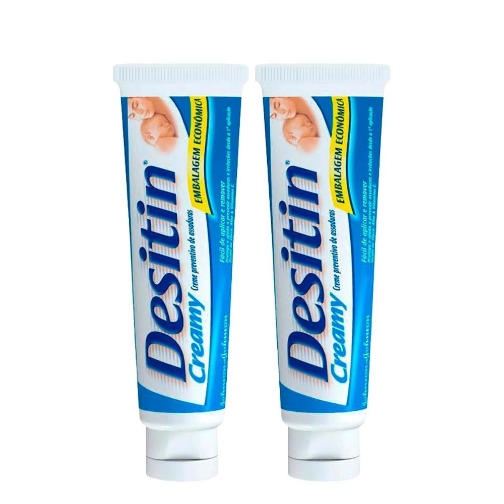 Kit Cremes Preventivos de Assaduras Desitin Creamy 113g Kit Cremes Preventivos de Assaduras Desitin Creamy 113g