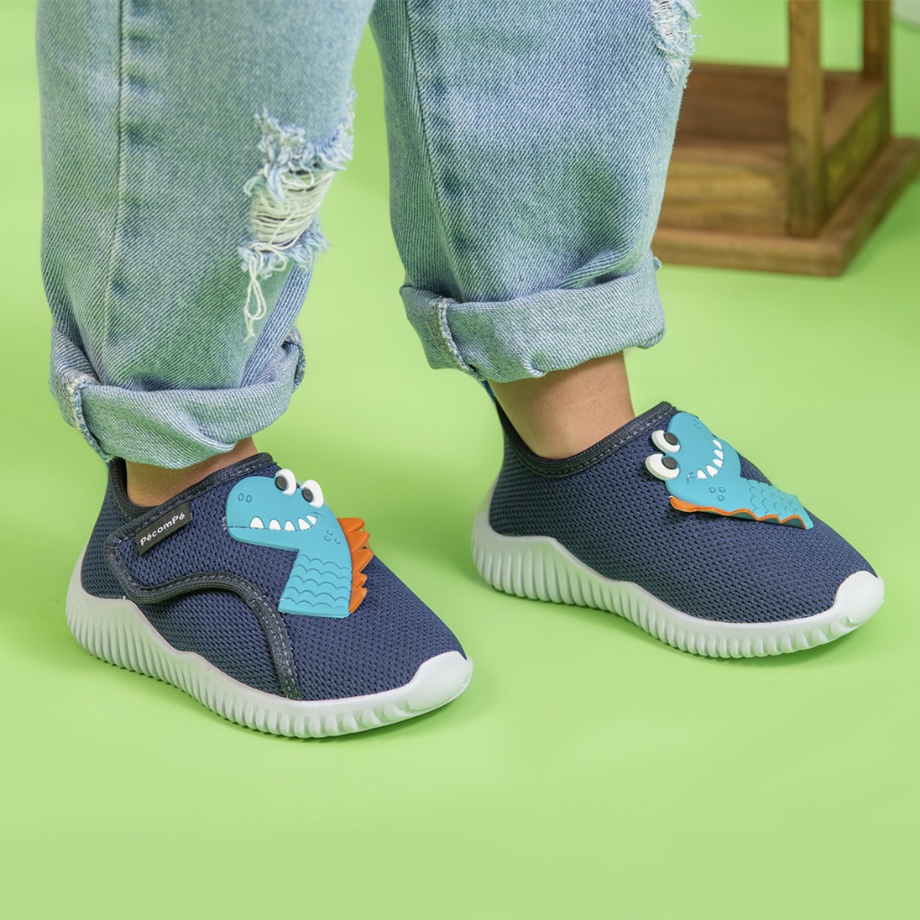 Tênis Infantil Menino Guty Calce Fácil Dinossauro Lançamento Tênis Infantil Menino Guty Calce Fácil Dinossauro Lançamento