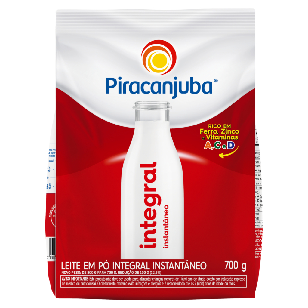 Leite em Po Integral Instantaneo Piracanjuba 700g Leite em Po Integral Instantaneo Piracanjuba 700g