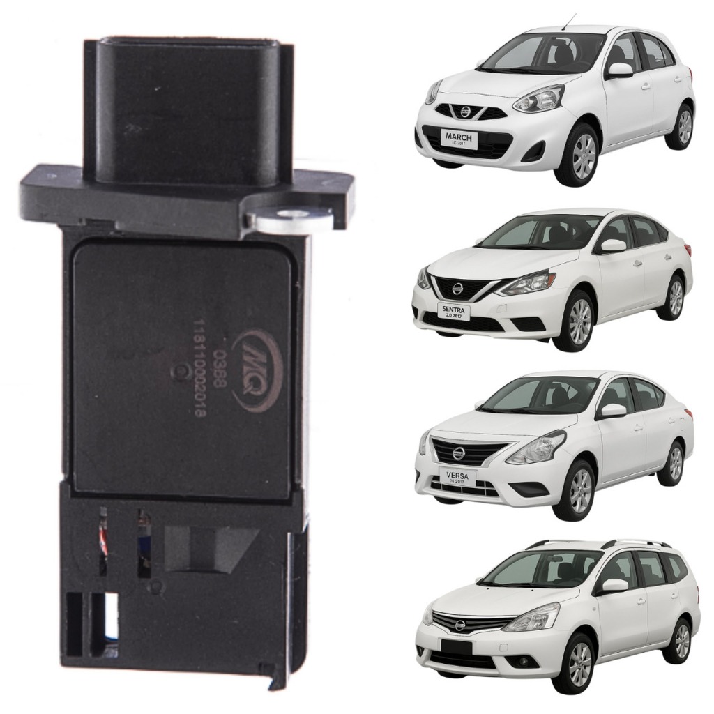 MEDIDOR DE FLUXO DE AR NISSAN TIIDA VERSA 2012/2017 MEDIDOR DE FLUXO DE AR NISSAN TIIDA VERSA 2012/2017